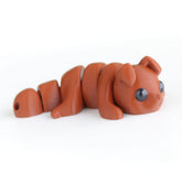 Flexi Friend Max the Dog - Flexible 3D Printed Toy - The 3D Print Smiths
